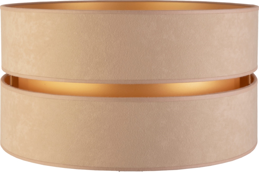 Duolla - Universal lampshade DUO E27 d. 40 cm beige/gold