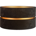 Duolla - Universal lampshade DUO E27 d. 40 cm black/gold