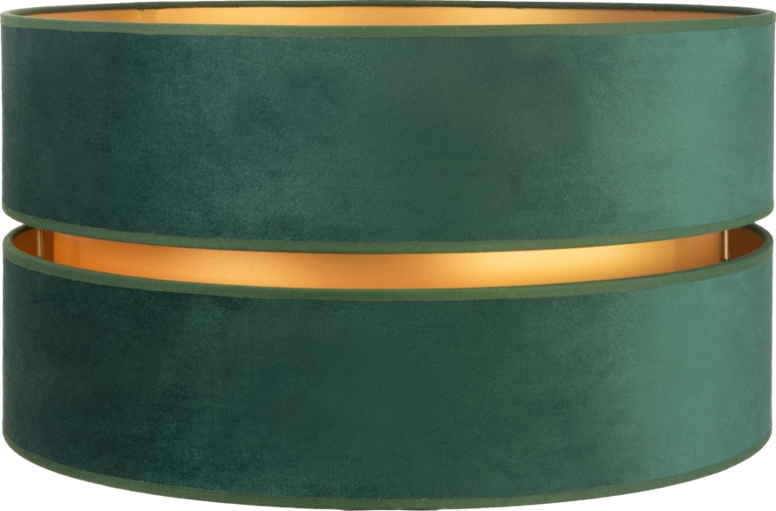 Duolla - Universal lampshade DUO E27 d. 40 cm green/gold