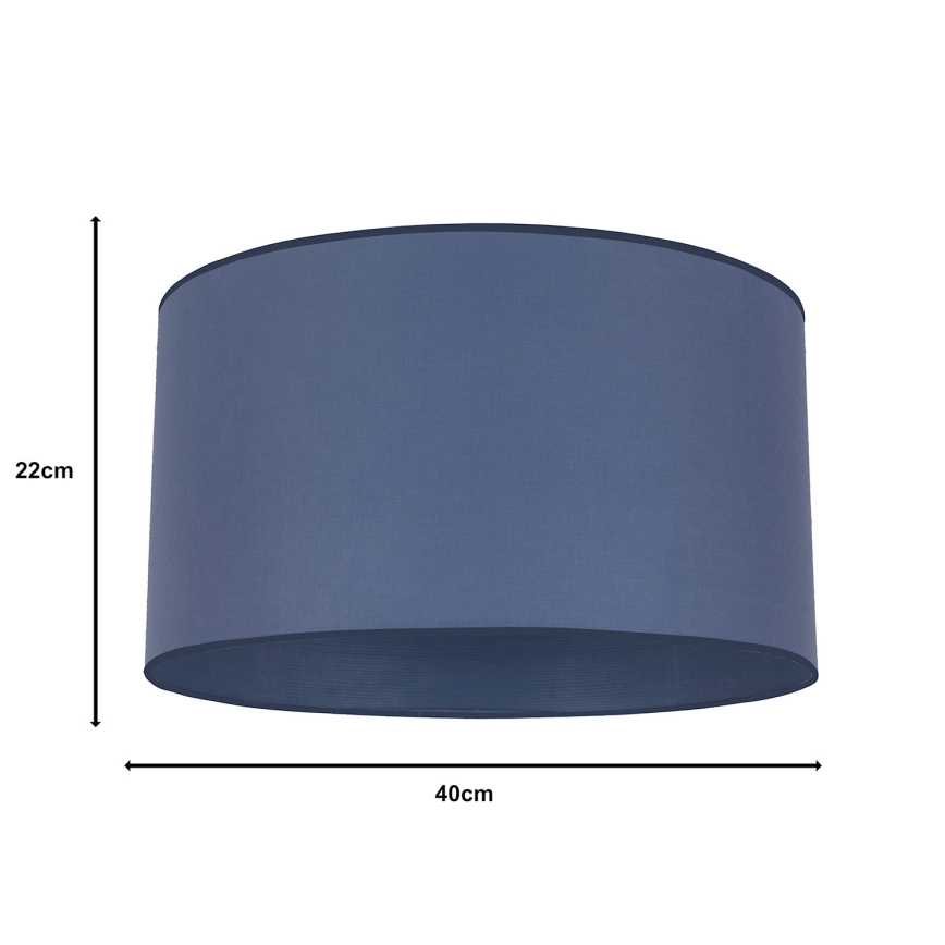 Duolla - Universal lampshade ROLLER E27 d. 40 cm blue