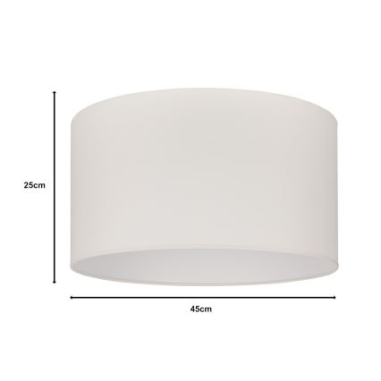 Duolla - Universal lampshade ROLLER E27 d. 45 cm creamy