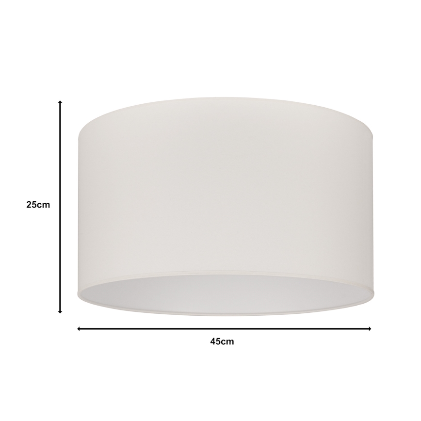 Duolla - Universal lampshade ROLLER E27 d. 45 cm creamy