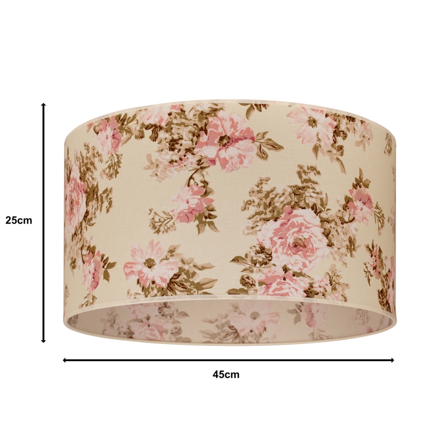 Duolla - Universal lampshade ROLLER E27 d. 45 cm rose