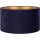 Duolla - Universal lampshade VELVET E27 d. 35 cm blue/gold