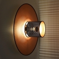 Duolla - Wall light TOKYO SHINY 1xE27/15W/230V d. 50 cm copper/black