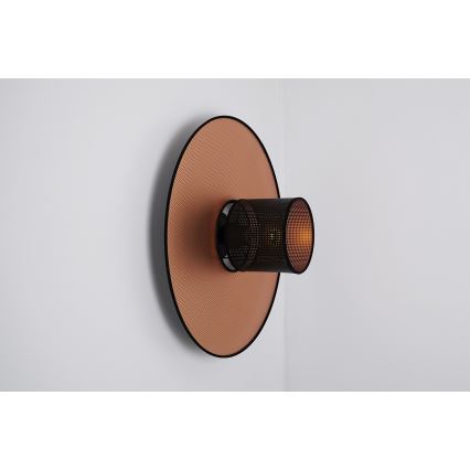 Duolla - Wall light TOKYO SHINY 1xE27/15W/230V d. 50 cm copper/black