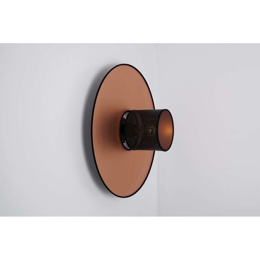 Duolla - Wall light TOKYO SHINY 1xE27/15W/230V d. 50 cm copper/black