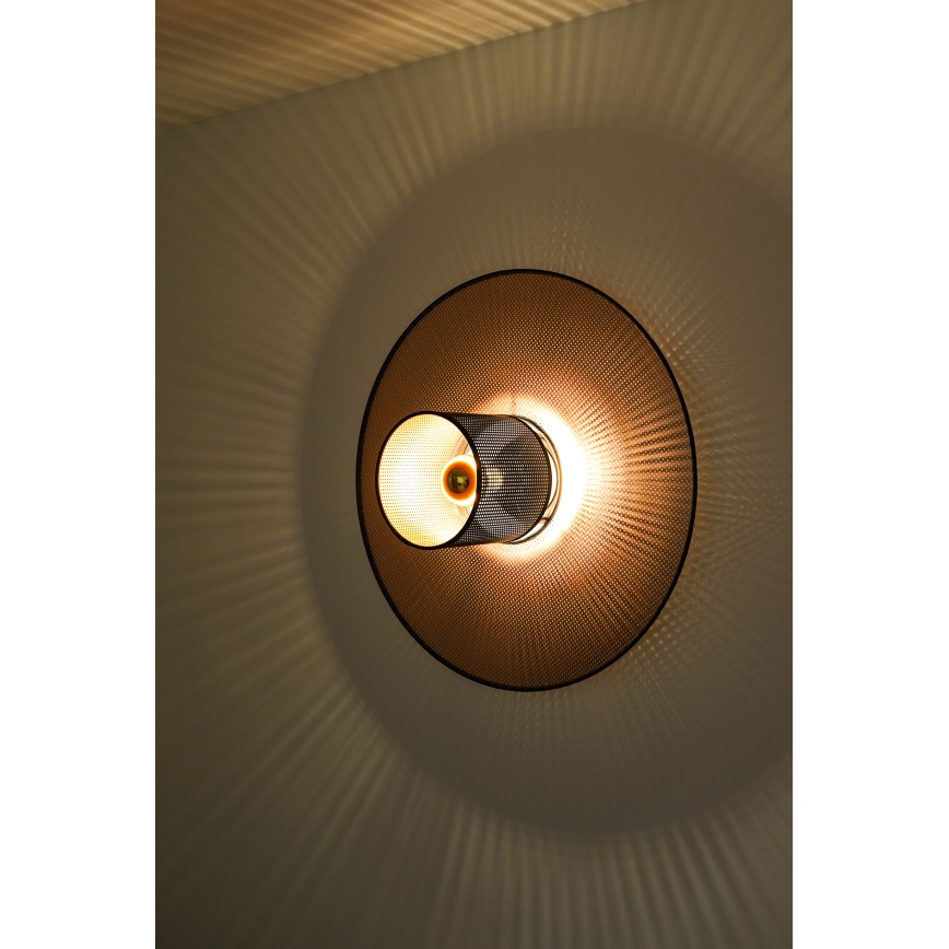 Duolla - Wall light TOKYO SHINY 1xE27/15W/230V d. 50 cm copper/black
