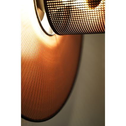 Duolla - Wall light TOKYO SHINY 1xE27/15W/230V d. 50 cm copper/black