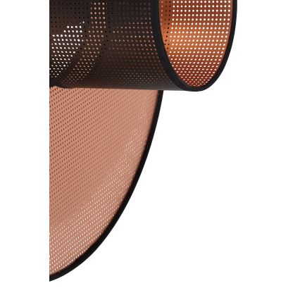Duolla - Wall light TOKYO SHINY 1xE27/15W/230V d. 50 cm copper/black