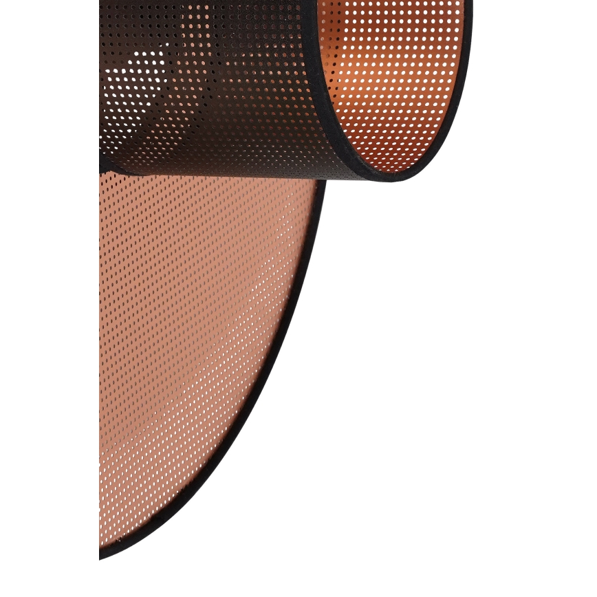 Duolla - Wall light TOKYO SHINY 1xE27/15W/230V d. 50 cm copper/black