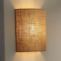 Duolla - Wall light YUTE 1xE27/15W/230V d. 20 cm brown