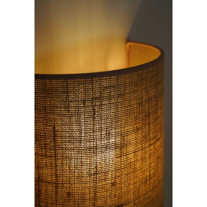Duolla - Wall light YUTE 1xE27/15W/230V d. 20 cm brown
