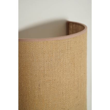 Duolla - Wall light YUTE 1xE27/15W/230V d. 20 cm brown