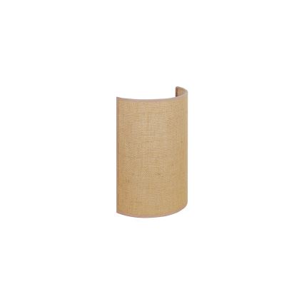 Duolla - Wall light YUTE 1xE27/15W/230V d. 20 cm brown