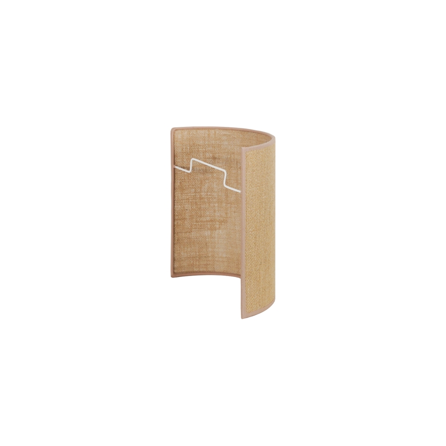 Duolla - Wall light YUTE 1xE27/15W/230V d. 20 cm brown