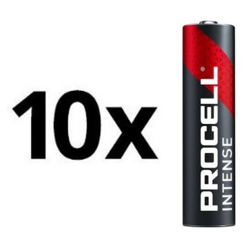 Duracell - 10 pcs Alkaline battery Procell Intense LR03/AAA 1,5V 1465 mAh