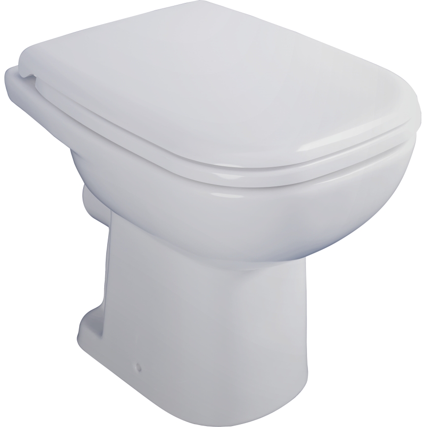 Duravit 21080900002 - Floor-standing toilet D-CODE ceramic/glossy white
