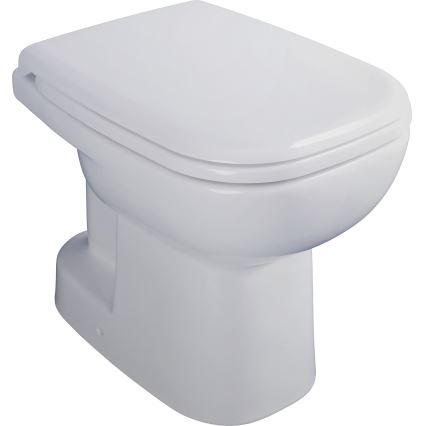 Duravit 21100100002 - D-CODE Floor-standing Toilet, Ceramic, Gloss White
