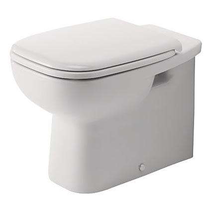 Duravit 21150900002 - D-CODE floor-standing toilet, ceramic/glossy white