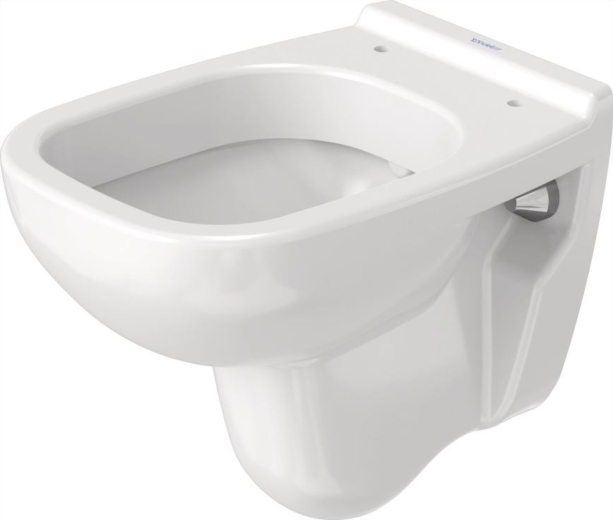 Duravit 22110900002 - D-CODE Wall-hung toilet, ceramic / glossy white