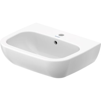 Duravit 23105500002 - D-CODE wall-hung washbasin 55x43 cm ceramic/glossy white