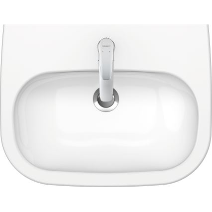 Duravit 23106000002 - Wall-hung basin D-CODE 60x46 cm ceramic/glossy white