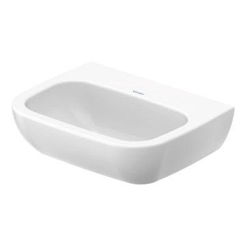 Duravit 23115500702 - Wall-hung washbasin D-CODE 55x43 cm ceramic/glossy white