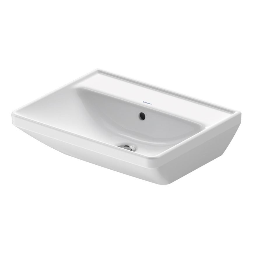 Duravit 2366550060 - Wall-hung washbasin D-NEO 55x44 cm ceramic/glossy white