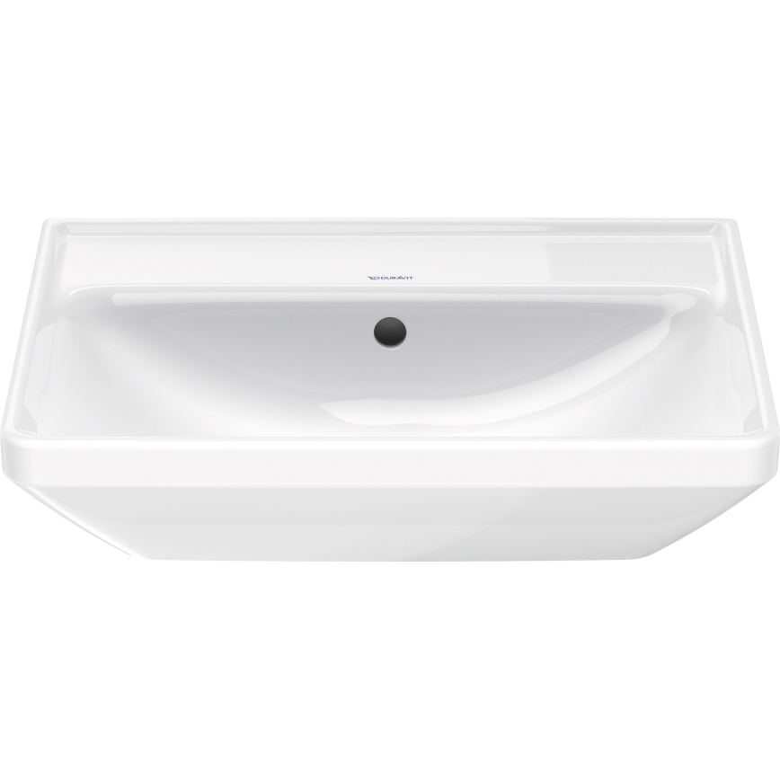 Duravit 2366550060 - Wall-hung washbasin D-NEO 55x44 cm ceramic/glossy white