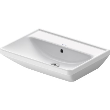 Duravit 2366600060 - D-NEO Wall-hung Washbasin 60x44 cm, Ceramic / Gloss White