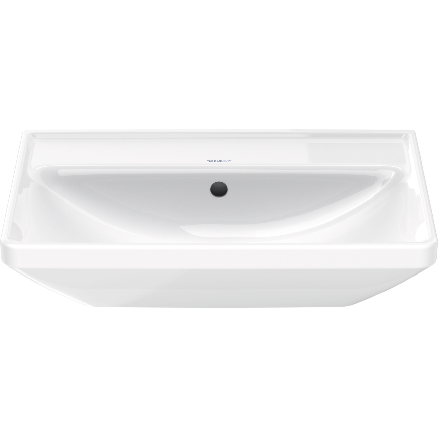 Duravit 2366600060 - D-NEO Wall-hung Washbasin 60x44 cm, Ceramic / Gloss White