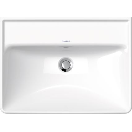 Duravit 2366600060 - D-NEO Wall-hung Washbasin 60x44 cm, Ceramic / Gloss White