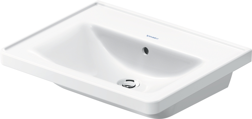 Duravit 2367600060 - D-NEO wall-hung basin 60 x 48 cm ceramic / glossy white