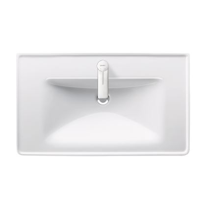 Duravit 2367800000 - Wall-hung washbasin D-NEO 80x48 cm ceramic/glossy white