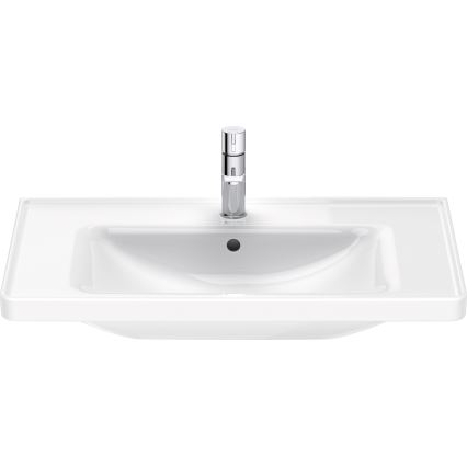 Duravit 2367800000 - Wall-hung washbasin D-NEO 80x48 cm ceramic/glossy white