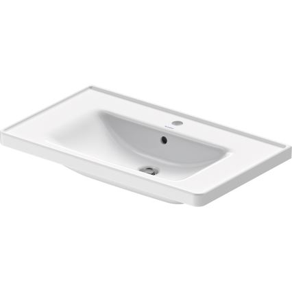 Duravit 2367800000 - Wall-hung washbasin D-NEO 80x48 cm ceramic/glossy white