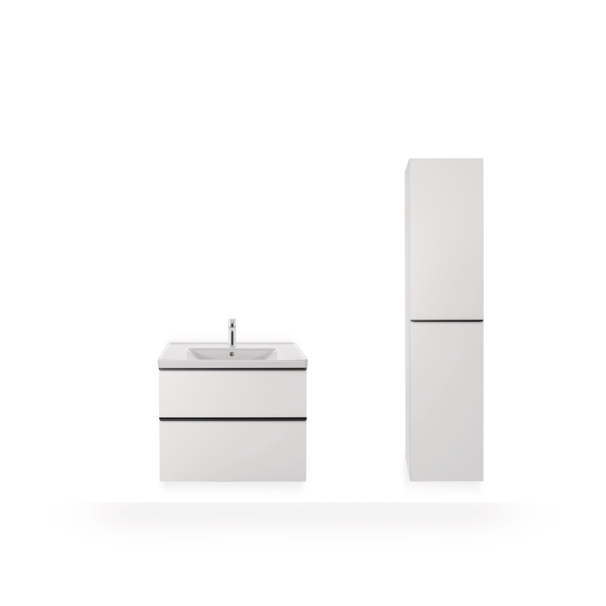 Duravit 2367800000 - Wall-hung washbasin D-NEO 80x48 cm ceramic/glossy white