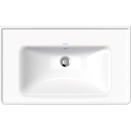 Duravit 2367800060 - Wall-mounted washbasin D-NEO 80x48 cm ceramic/glossy white