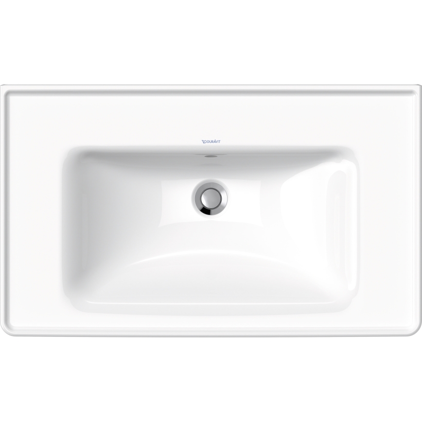 Duravit 2367800060 - Wall-mounted washbasin D-NEO 80x48 cm ceramic/glossy white