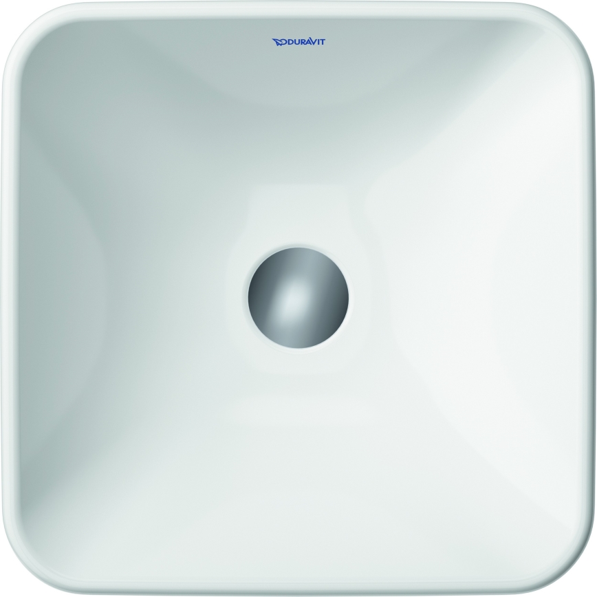 Duravit 2397400070 - D-NEO countertop basin 40 x 40 cm, ceramic/glossy white