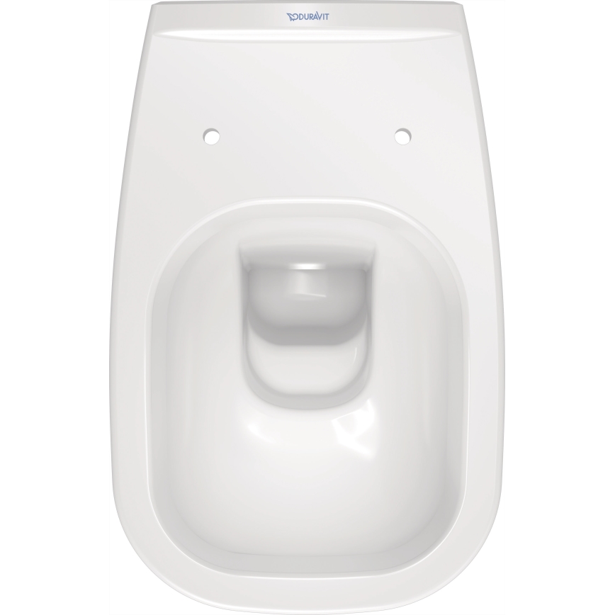 Duravit 25350900002 - D-CODE Wall-hung Toilet, Ceramic, Glossy White