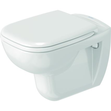 Duravit 25350900002 - D-CODE Wall-hung Toilet, Ceramic, Glossy White