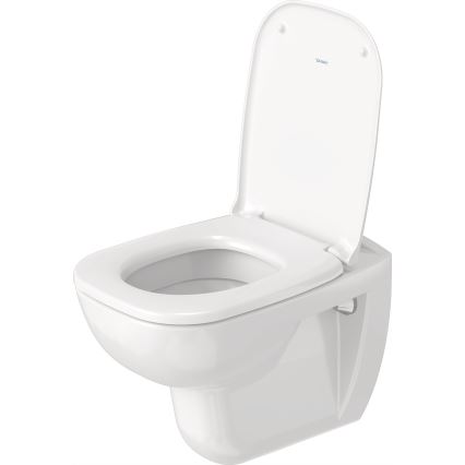 Duravit 25350900002 - D-CODE Wall-hung Toilet, Ceramic, Glossy White