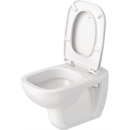 Duravit 25350900002 - D-CODE Wall-hung Toilet, Ceramic, Glossy White