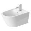 Duravit 27271500002 - Wall-hung bidet D-CODE ceramic/glossy white