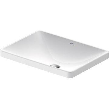 Duravit 358600079 - D-NEO Inset Washbasin 60 x 44 cm, Ceramic, Gloss White