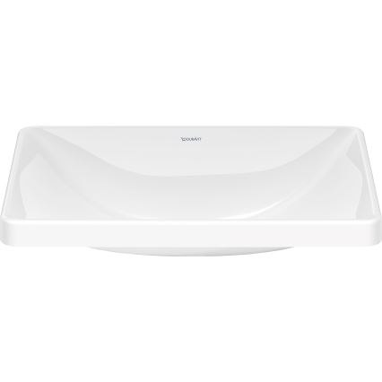 Duravit 358600079 - D-NEO Inset Washbasin 60 x 44 cm, Ceramic, Gloss White