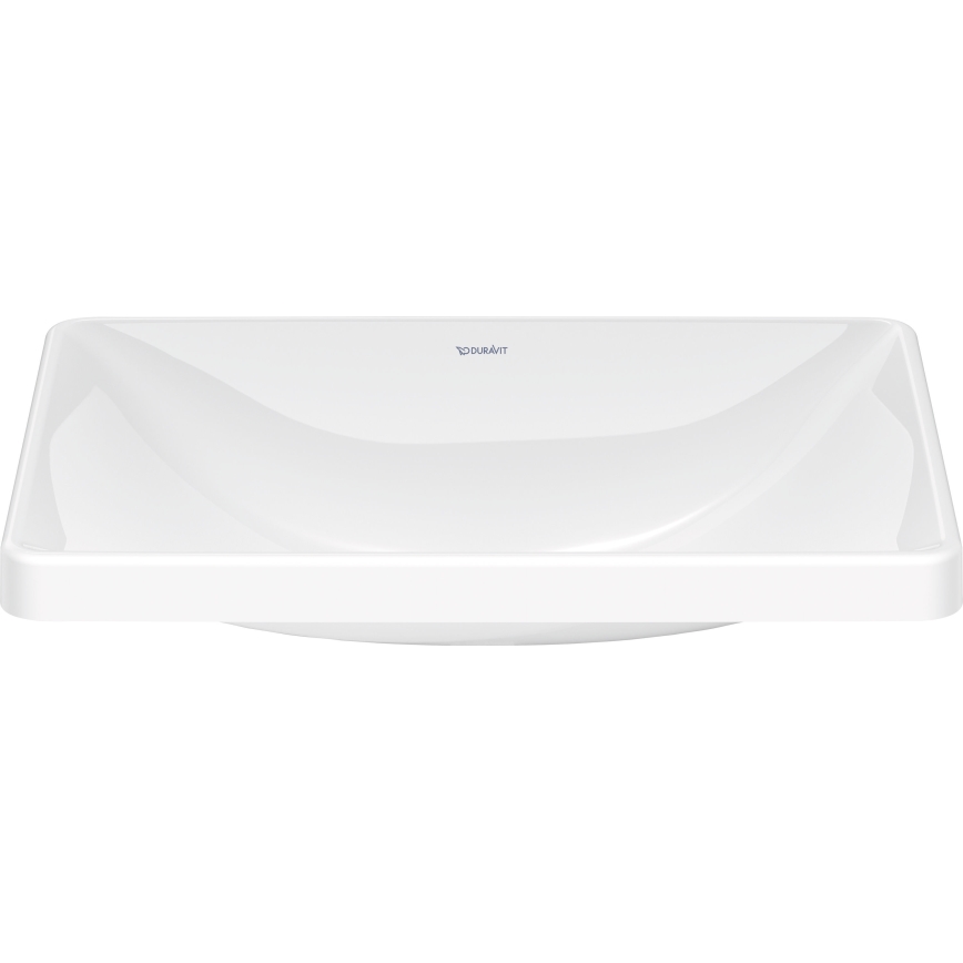 Duravit 358600079 - D-NEO Inset Washbasin 60 x 44 cm, Ceramic, Gloss White