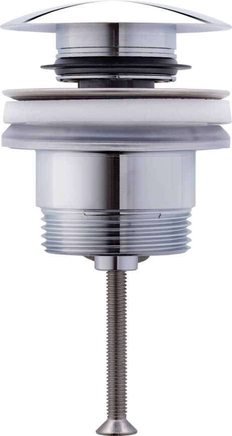 Duravit 50521000 - Basin waste PUSH-OPEN Ø 6.3 cm, polished chrome